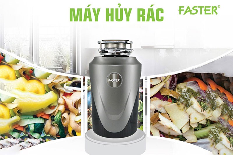 Top 3 dòng máy hủy rác thực phẩm tốt nhất 2025