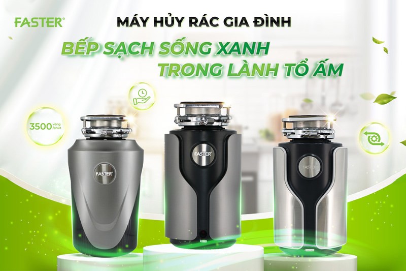 Máy hủy rác thông minh - Giải pháp xử lý rác tiện lợi