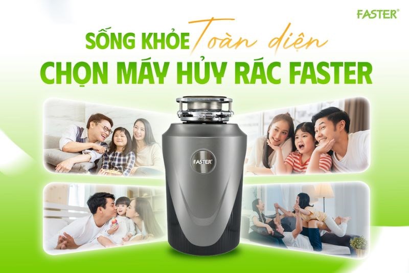 Máy hủy rác gia đình: Giải pháp gọn nhẹ cho căn bếp luôn sạch và không mùi
