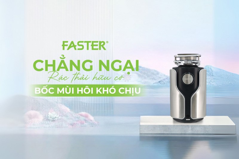 Hướng dẫn chọn máy hủy rác Faster phù hợp với gia đình bạn