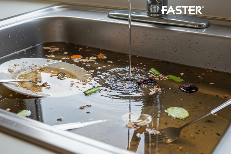 Các nguyên nhân gây tắc bồn rửa phổ biến nhất hiện nay