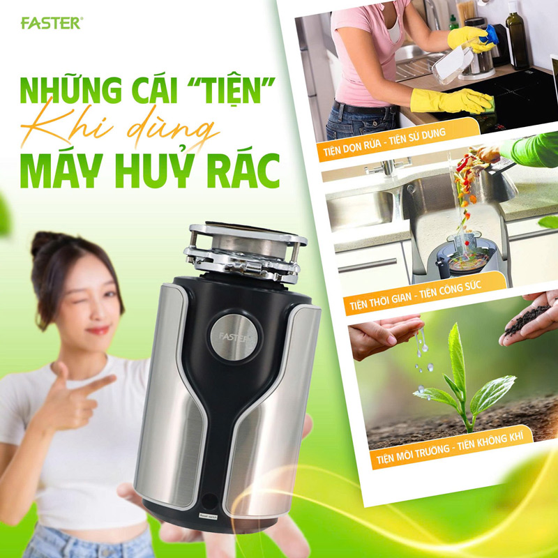 Máy hủy rác nhà bếp