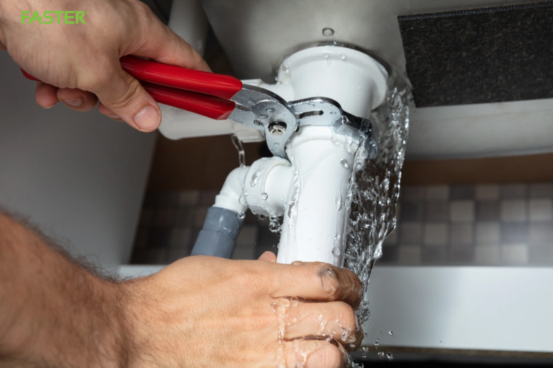Tác hại khi  bồn rửa bị tắc