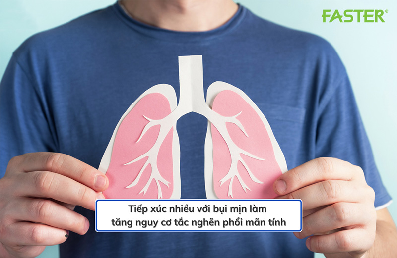 Bụi mịn hại sức khỏe