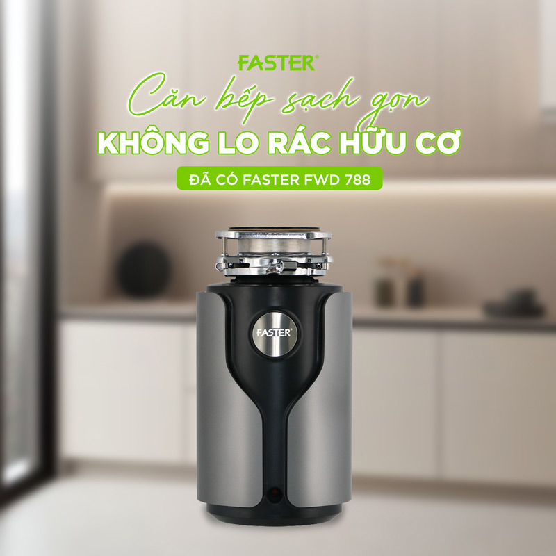 Máy hủy rác Faster FWD 788