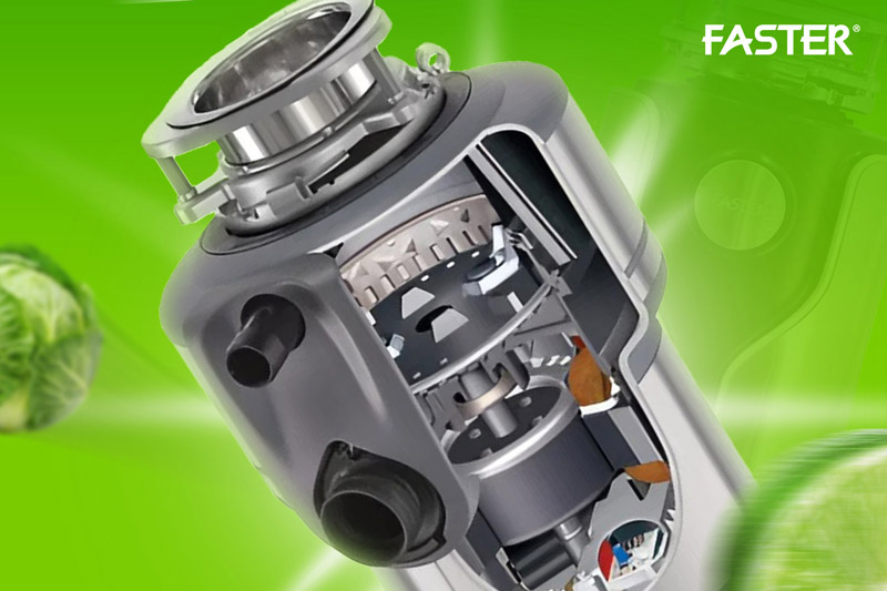 Máy hủy rác gây ồn