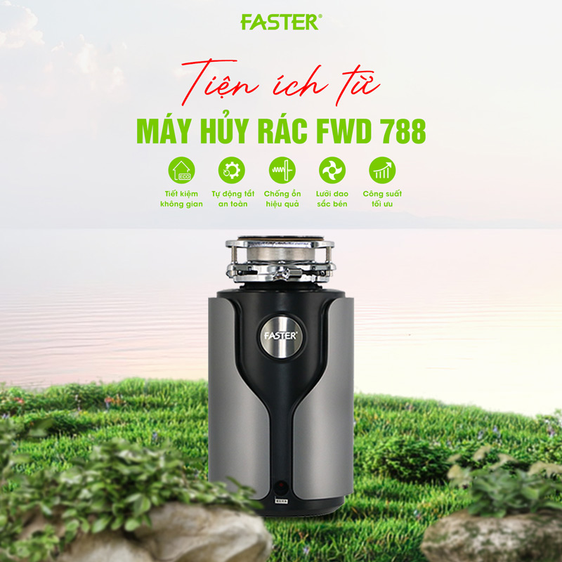Máy hủy rác gia đình FWD 788 tốt