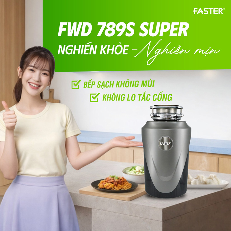 Nên mua máy hủy rác hay máy phân hủy thức ăn?