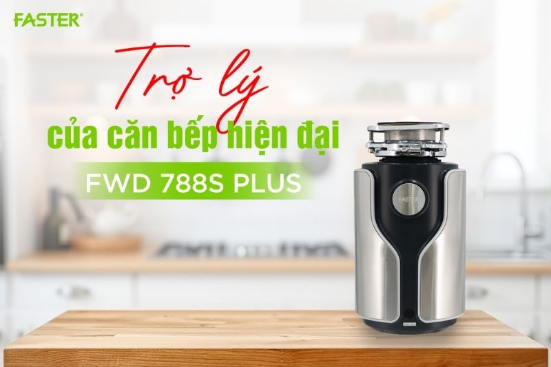 Máy hủy rác thực phẩm hữu cơ FWD 788S Plus